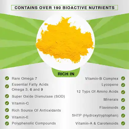 sea buckthorn fruit powder