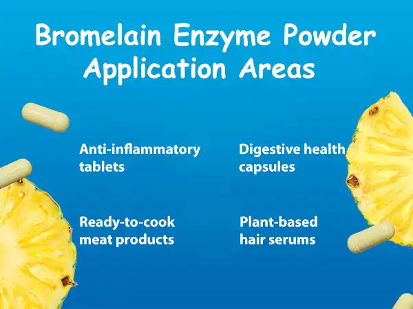 Bromelain Enzyme Powder Bromelain Enzyme Powder