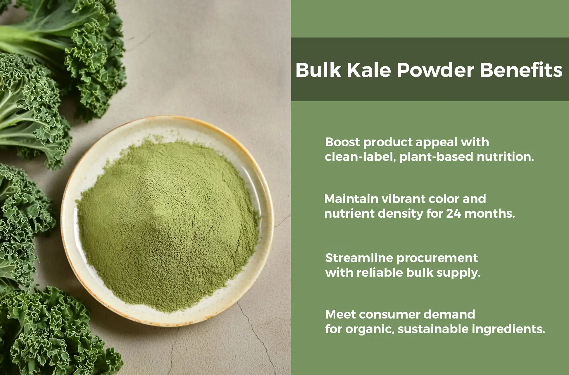 Bulk Kale Powder benefits