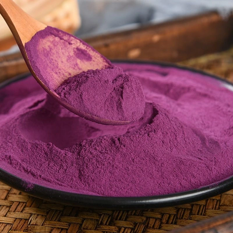 purple pototao powder solublity