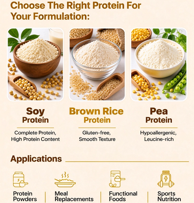 brown rice protein powder formulation