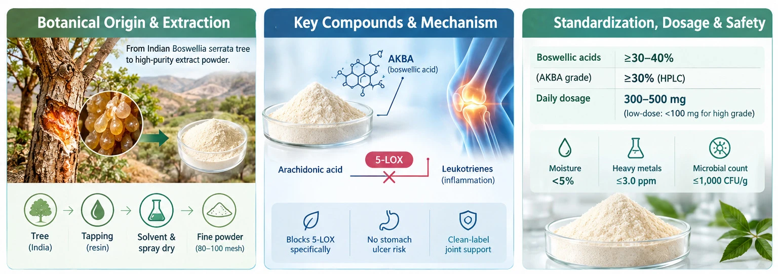 Boswellia Serrata Extract Powder