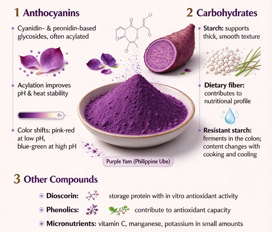 purple yam powder benefits