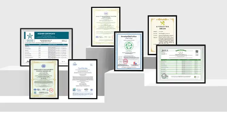 broccoli powder certificate