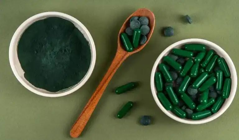 spirulina powder application
