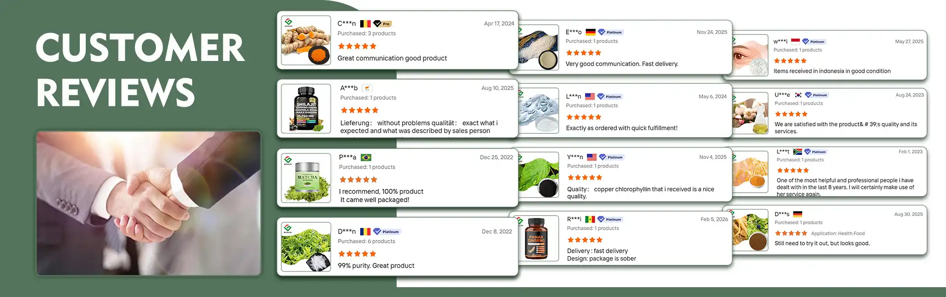 spirulina powder costomer review