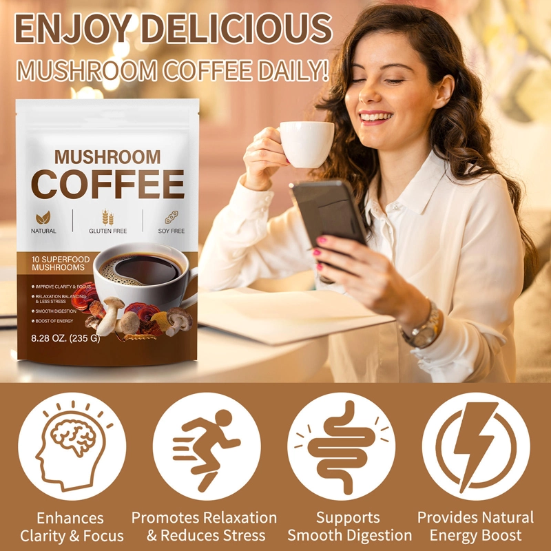best mushroom coffee powder benefits
