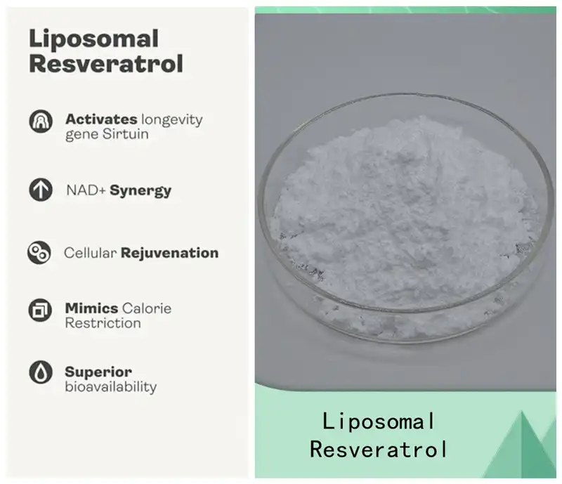 Liposomal Resveratrol benefits