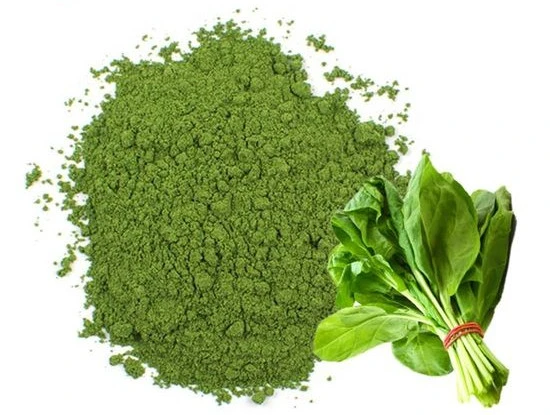 Freeze dried spinach powder