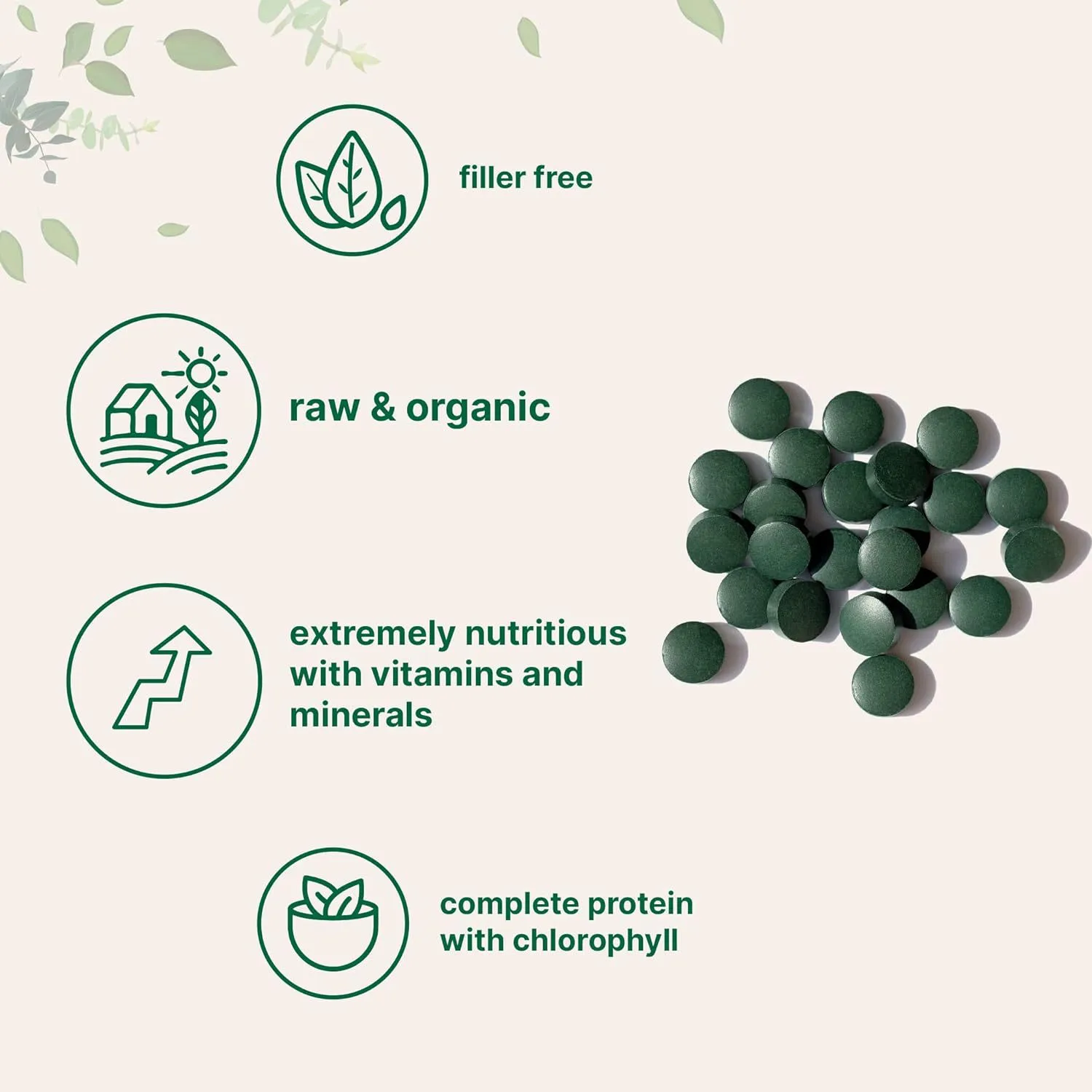 why choose bolin spirulina tablets
