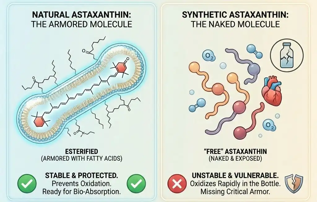 Natural vs Synthetic Astaxanthin Powder