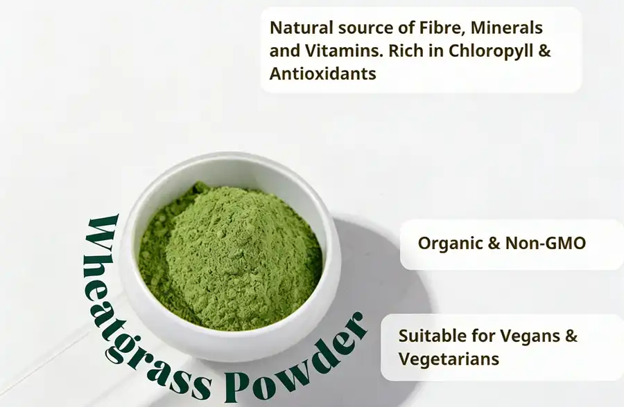organic wheatgrass powder