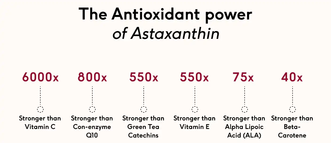 Astaxanthin antioxidiant