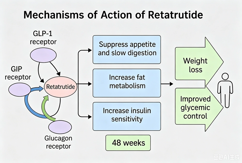 Retatrutide Powder mechanism Retatrutide Powder mechanism