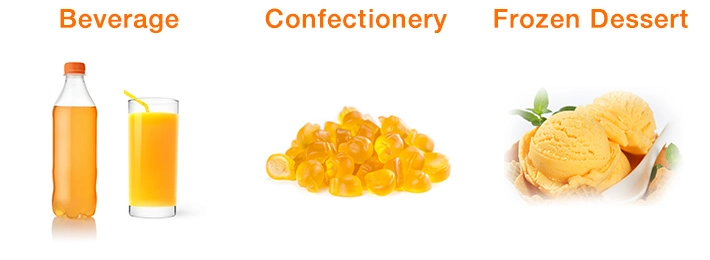Beta Carotene Powder application