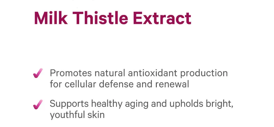 Milk Thistle Extract antioxidant