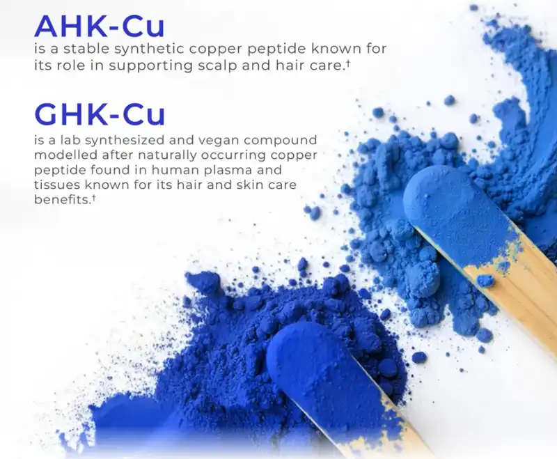 ahk ghk copper peptide powder
