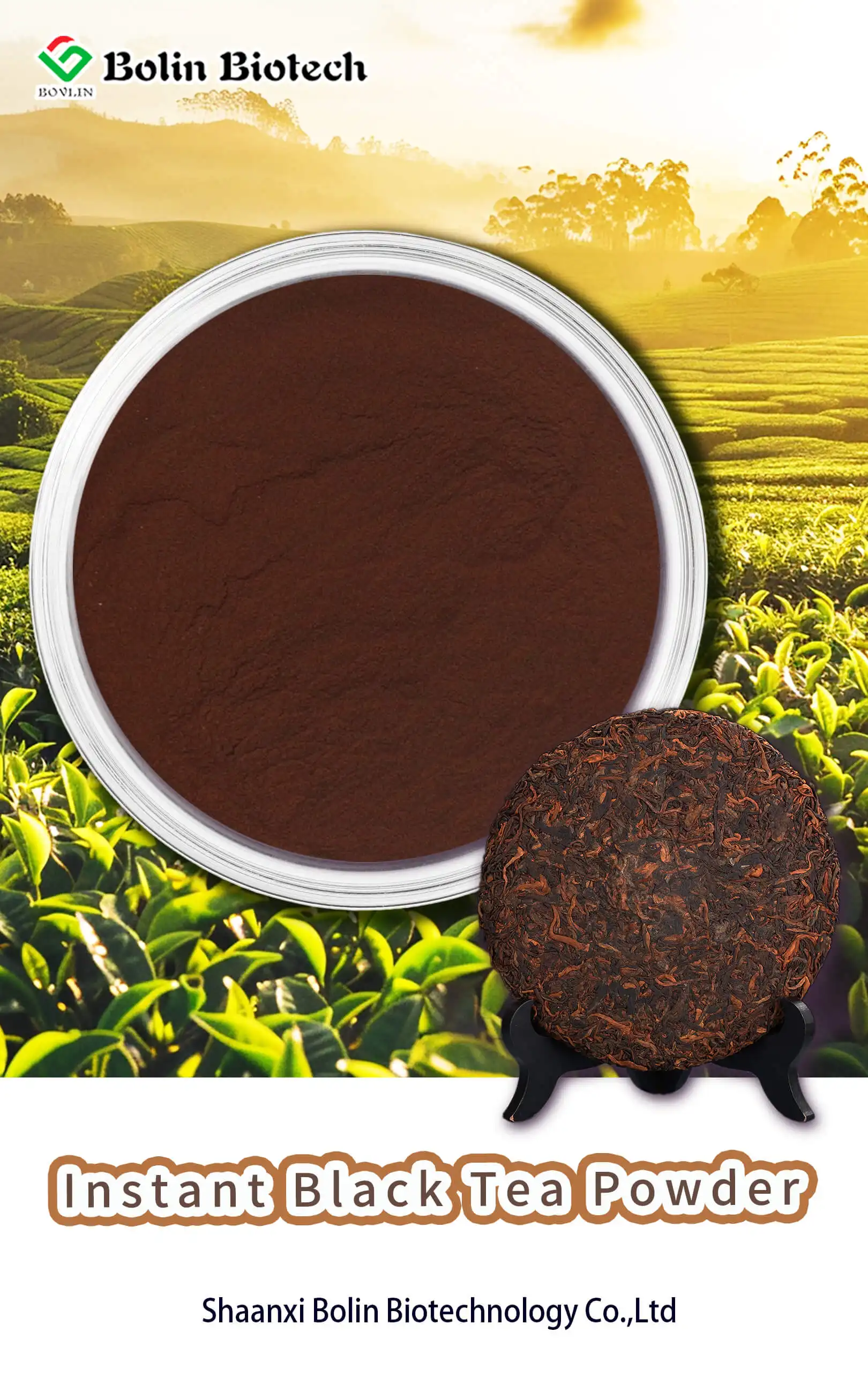 instant black tea powder