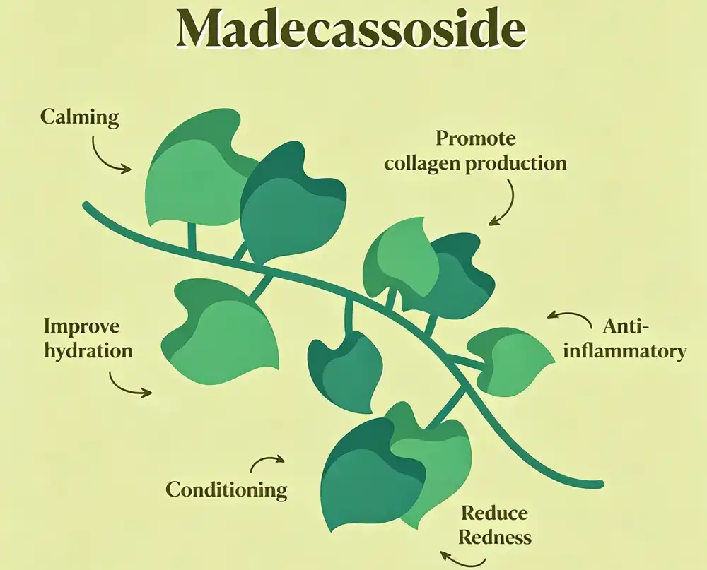 Madecassoside Powder benefits Madecassoside Powder benefits
