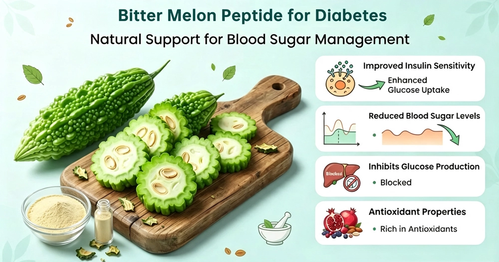 bitter melon peptide for diabetes