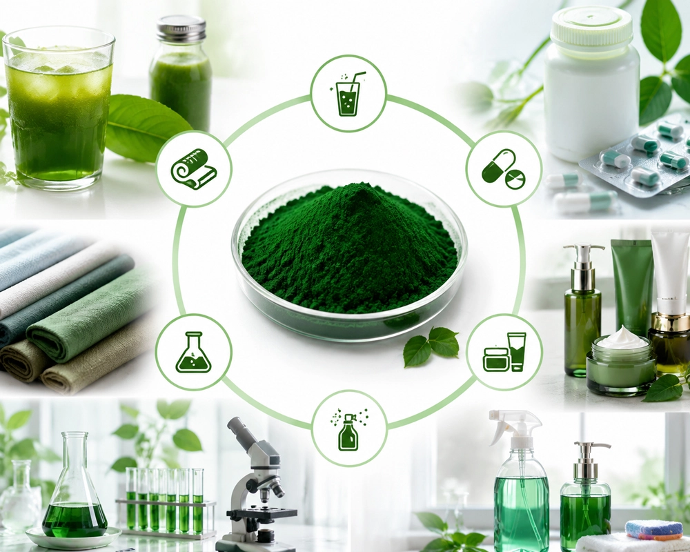 Sodium Copper Chlorophyllin Powder application