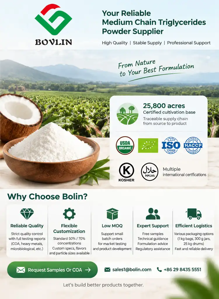 Medium Chain Triglycerides Powder supplier Medium Chain Triglycerides Powder supplier