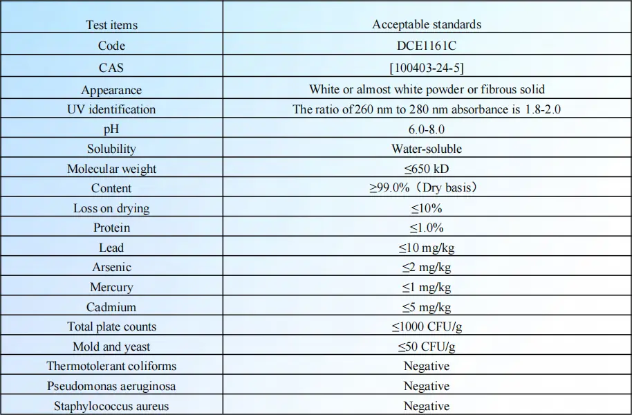PDRN POWDER COA