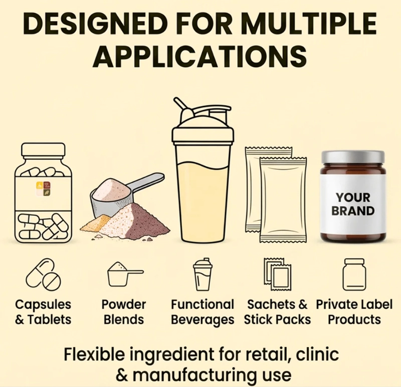 Medium Chain Triglycerides Powder application Medium Chain Triglycerides Powder application