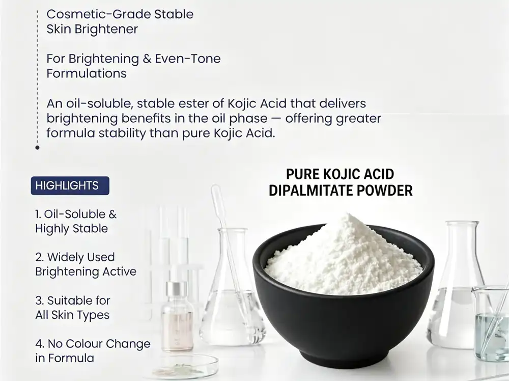 kojic acid dipalmitate powder supplier kojic acid dipalmitate powder supplier