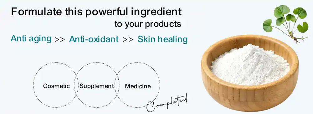 Madecassoside powder application