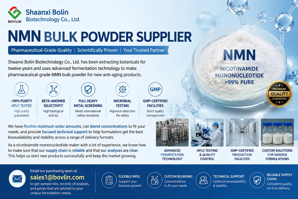Nmn Bulk Powder supplier