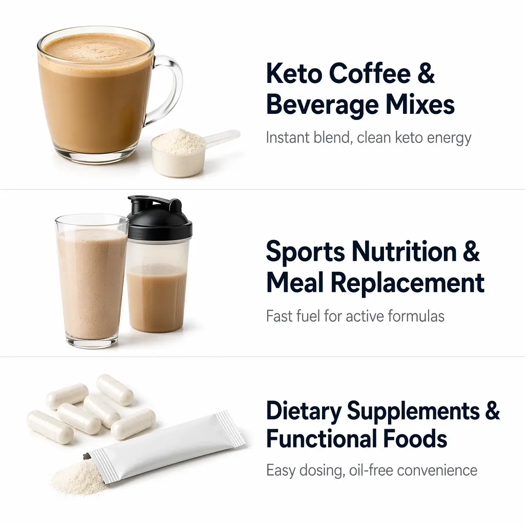 mct powder application mct powder application