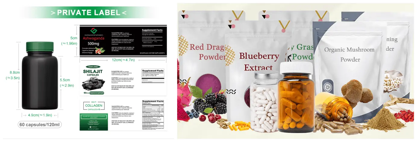 organic acai berry powder oem