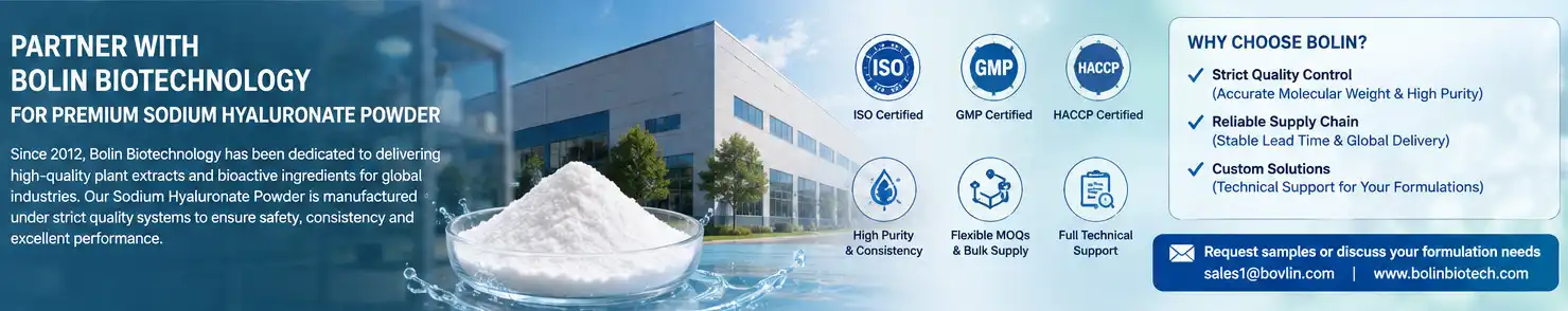 sodium hyaluronate powder supplier sodium hyaluronate powder supplier