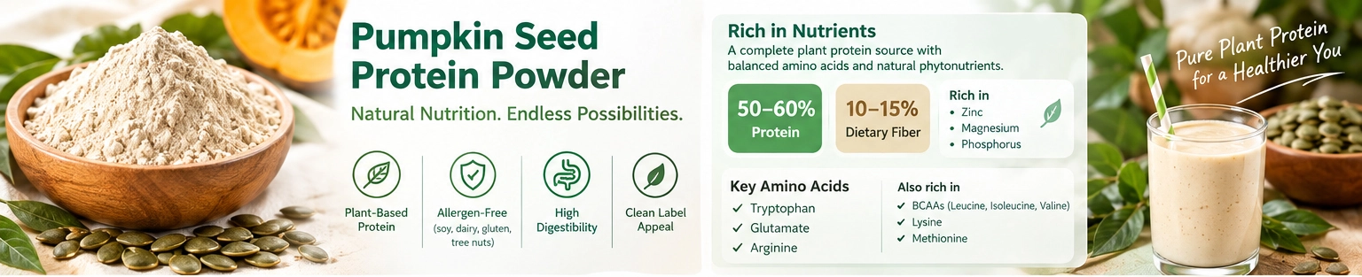 PUMPKIN SEED PROTEIN POWDER PUMPKIN SEED PROTEIN POWDER