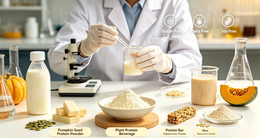 Pumpkin Seed Protein Powder applicaton Pumpkin Seed Protein Powder applicaton