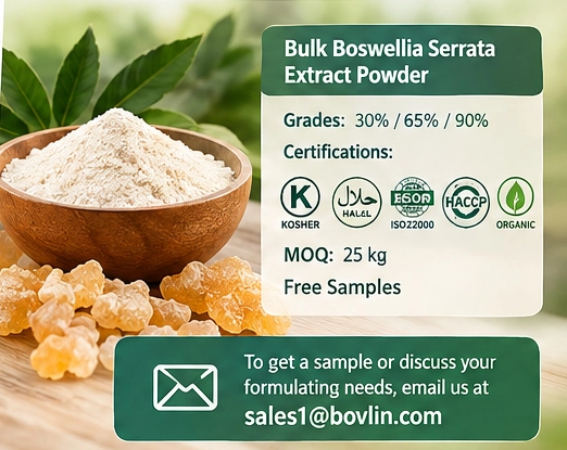 Boswellic Acid powder supplier
