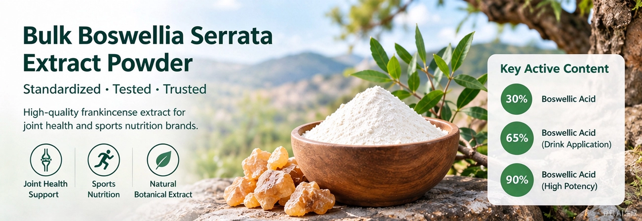 Bulk Boswellia Serrata Extract Powder Bulk Boswellia Serrata Extract Powder