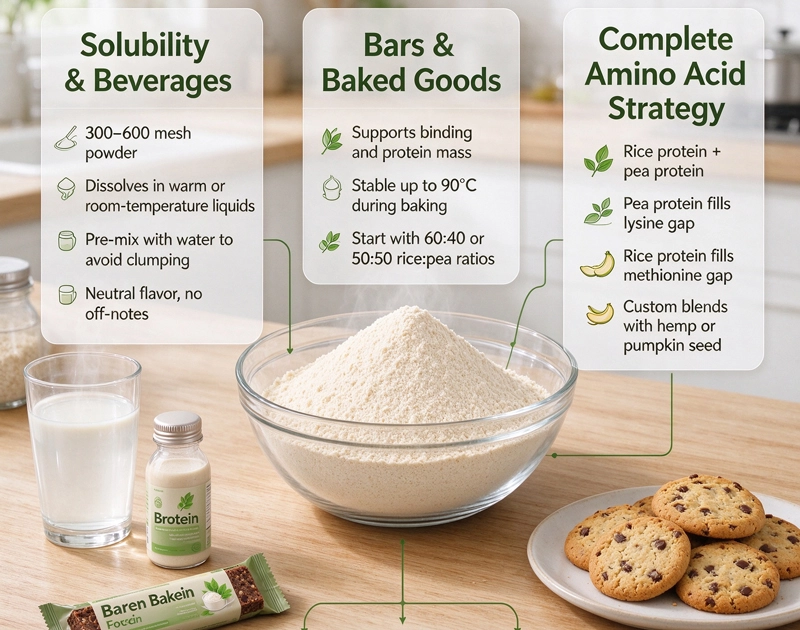 brown rice protein powder uses