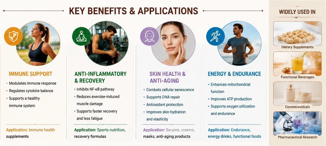 cordycepin powder application cordycepin powder application