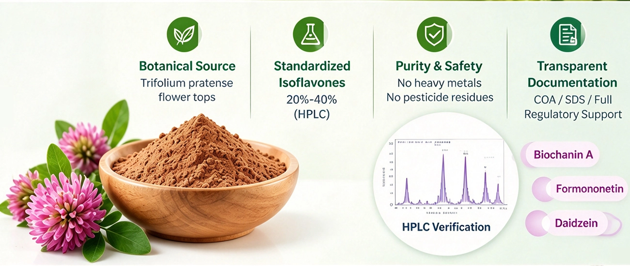 red clover extract powder