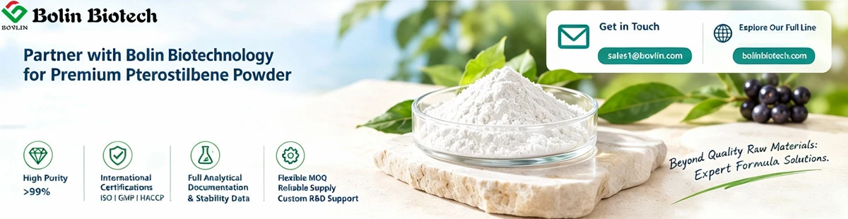 Pterostilbene Powder supplier Pterostilbene Powder supplier