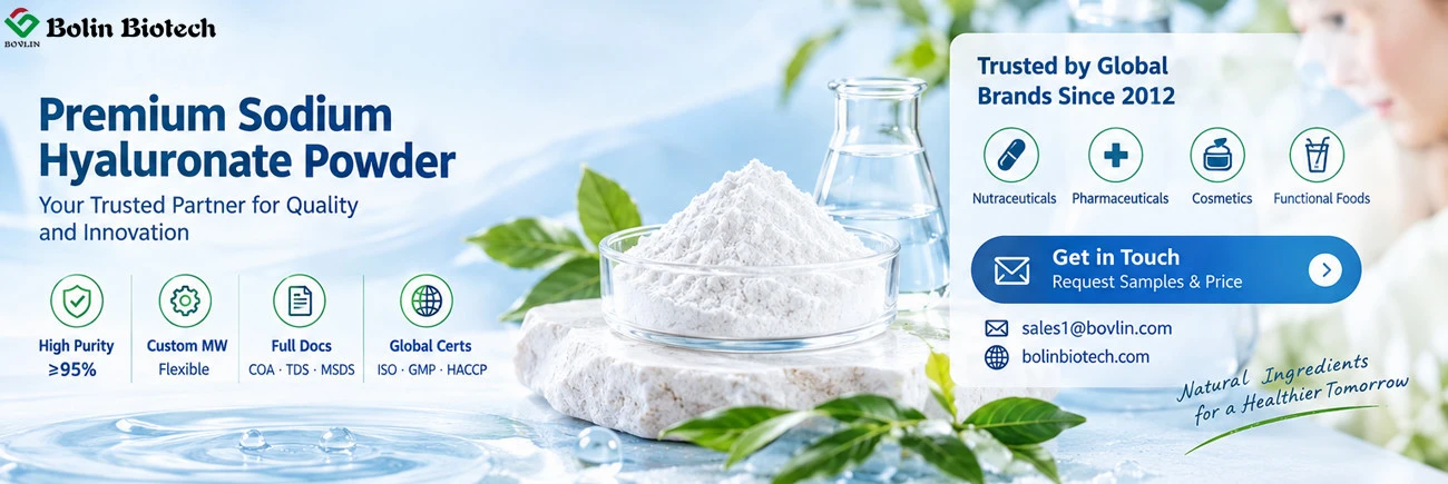 sodium hyaluronate  powder supplier