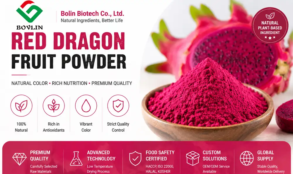What Are The Differences Between Freeze-Dried And Spray-Dried Dragon Fruit Powder?