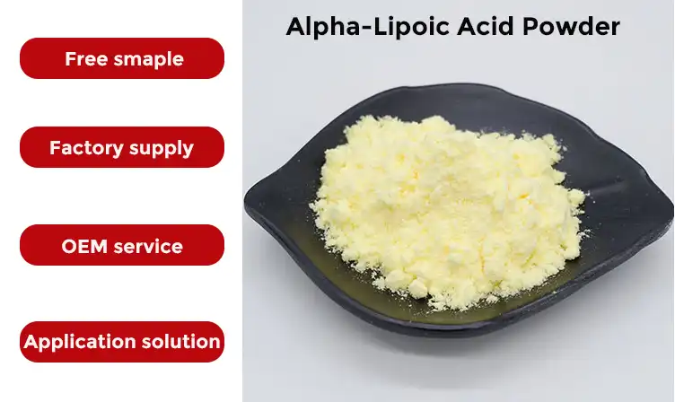 How to Find Reliable Alpha-Lipoic Acid Powder Manufacturers?